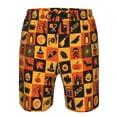 thumbnail image 3 of Fuzoiu Halloween Print Men's Beach Shorts,Men's Swim Trunks,Quick Dry Board Shorts with Pockets,Men's Bathing Suits for Surfing, Running, and Casual Wear-XX-Large, 3 of 6