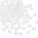 thumbnail image 1 of Cuentas de estrella de acrílico Uxcell, 400 Pcs cuentas de pulsera de amistad en forma de estrella, blancas, 1 of 5