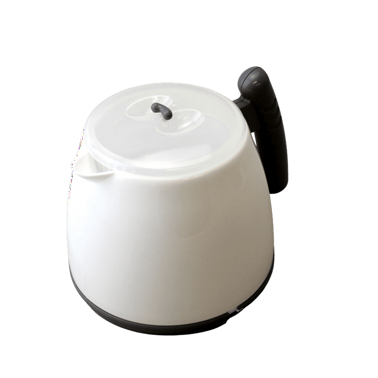Dependable Industries BPA Free Plastic Microwave Tea Kettle Hot Pot Water  Boiler Hot Pot 28 Ounce (800ML)
