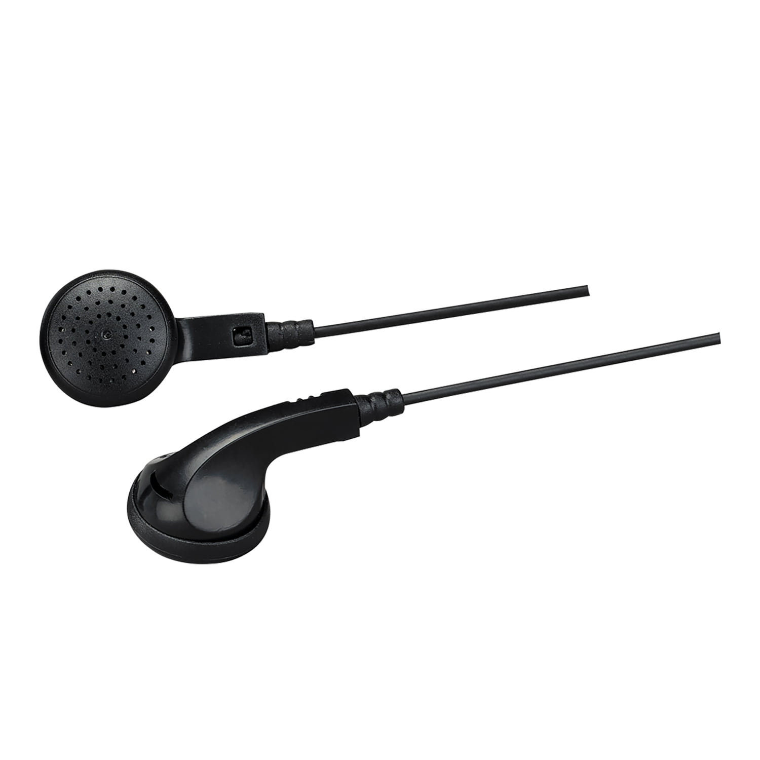 GPX Portable AM/FM Radio with Stereo Earbud Headphones, Black, R055B