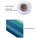 thumbnail image 3 of Cortina de ducha Naiovety escamas de sirena impermeable poliéster Juegos de accesorios de baño 150x180cm, 3 of 6