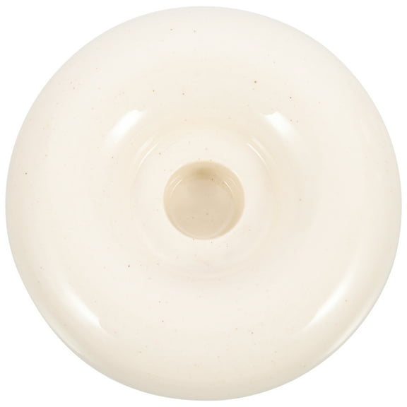 Porcelain Candle Holder Decor Candle Base Ceramic Ornament Desk Topper Desktop Candle Holder