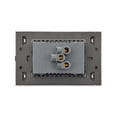 thumbnail image 4 of Placa Con 2 Contactos Y 2 Entradas USB Lucek FlatPack 12 plateado, 4 of 4