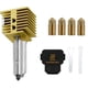 thumbnail image 1 of For A1 Hotend Kit 0.2/0.4/0.6/0.8MM Nozzle Brass, 1 of 5