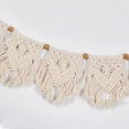 thumbnail image 3 of Boho Chic Tejido para colgar en la pared Decoración de arte geométrico bohemio para el hogar, hermosa luz y elegante, para la celebración de la boda del dormitorio de la sala de estar, 110 x 20 cm JFHHH pequeña, 3 of 5