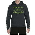 thumbnail image 3 of Wild Bobby, Green Señoritas Funny Cinco de Mayo Cinco De Mayo Unisex Hoodie Sweatshirt, Heather Black, Large, 3 of 5