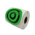 thumbnail image 2 of 200 uds/rollo 7,50 cm s de salpicaduras de objetivo de tiro, de objetivo de salpicaduras para accesorios de rango, práctica Verde Sunnimix Blancos de tiro adhesivos, 2 of 8