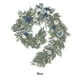 thumbnail image 4 of Toystoory Enredadera de flores artificiales para guirnalda de bodas, apariencia realista, aplicación amplia, decoración de fiesta, azul Type2 NO2, 4 of 6