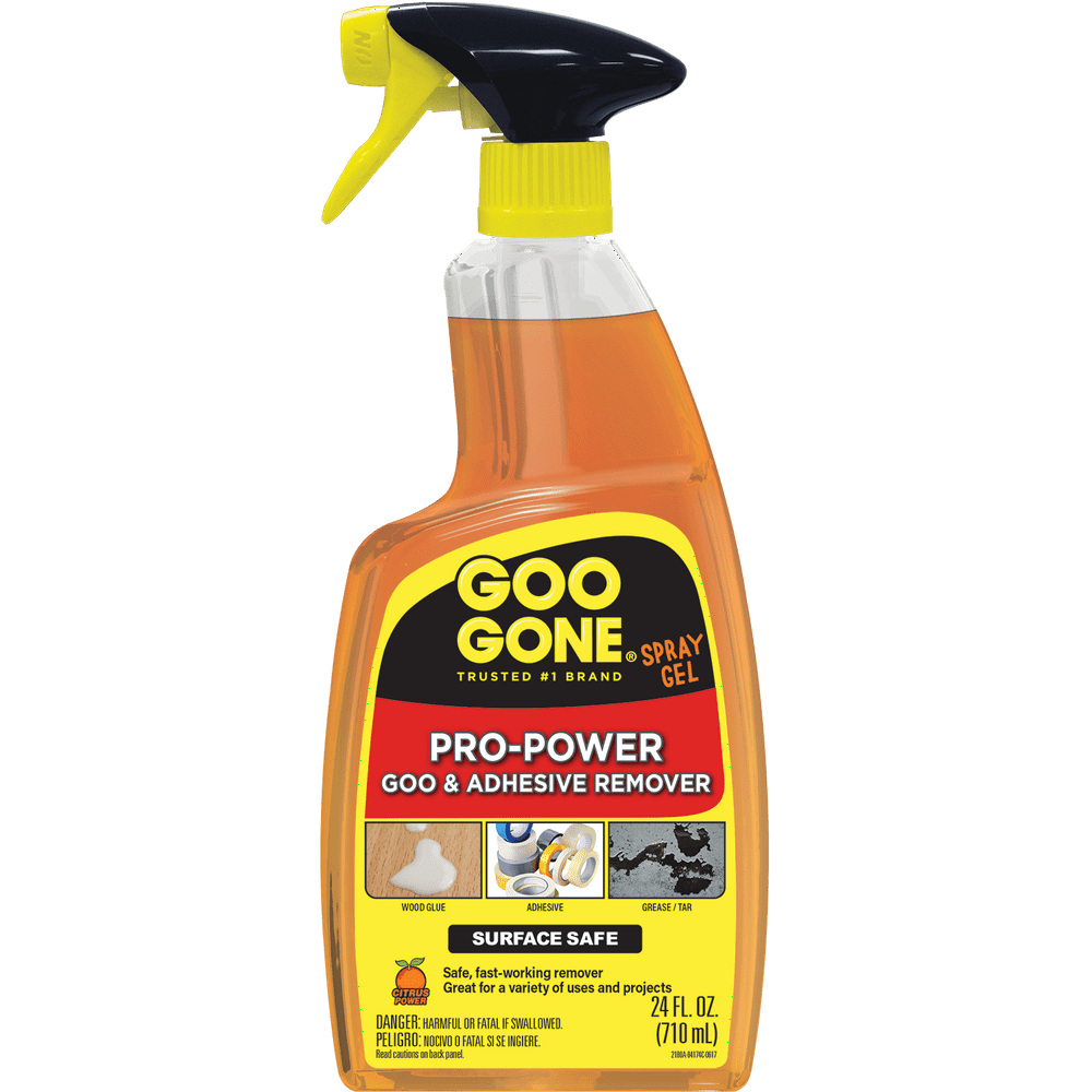 Goo Gone Adhesive Remover ProPower Spray Gel 24 oz
