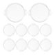 thumbnail image 1 of 12 cápsulas de plástico transparente para monedas, porta monedas de plata, para coleccionistas, 1 of 7