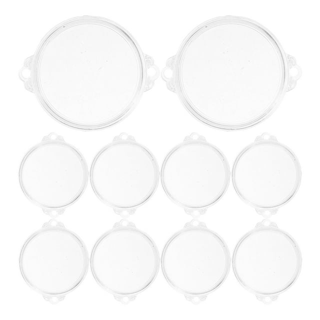 12Pcs Clear Plastic Coin Capsules Silver Coin Holder Silver Coin Storage Coin Holders For Collectors Coin Holders