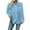 Light Blue, variant on Women Business Casual Shirts Lightweight Breathable Button down Blouses with Front Flap Pockets Loose Fit Long Sleeve Lapel Work Tops(Light Blue,Small)