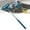 Blue, variant on Window Screen Cleaning Brush, 2 in 1 Window Screen Cleaning Brush with Squeegee, Multipurpose Mesh Screen Cleaner Tool with Detachable Extended Handle, Lightweight Reusable (Blue)