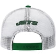 thumbnail image 3 of Youth Green/White New York Jets Core Lockup Adjustable Hat, 3 of 3