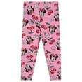 thumbnail image 5 of Disney Minnie Mouse Peplum T-Shirt and Leggings Outfit Set Toddler to Big Kid, 5 of 5