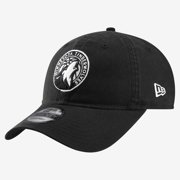 Men's New Era Black Minnesota Timberwolves 9TWENTY Adjustable Hat