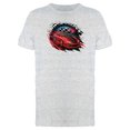 thumbnail image 1 of Amazing Race Car Cartoon Tee Men's -Image by Shutterstock, 1 of 1