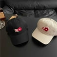 thumbnail image 3 of Baseball Cap, Adjustable Cotton Dad Hat with Curved Brim, 3 of 3