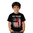 thumbnail image 3 of Kiijoy Boys USA 250Th Anniversary T Shirt Fourth of July Short Sleeve T-Shirt, Sizes 1-13, 3 of 3
