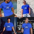 thumbnail image 3 of Greenyef Graphics I Paused My Game to Be Here Video Gamer Gift for Men Teenagers Gaming Funny Graphic T-Shirt Style-33 (Royal Blue, X-Large), 3 of 6