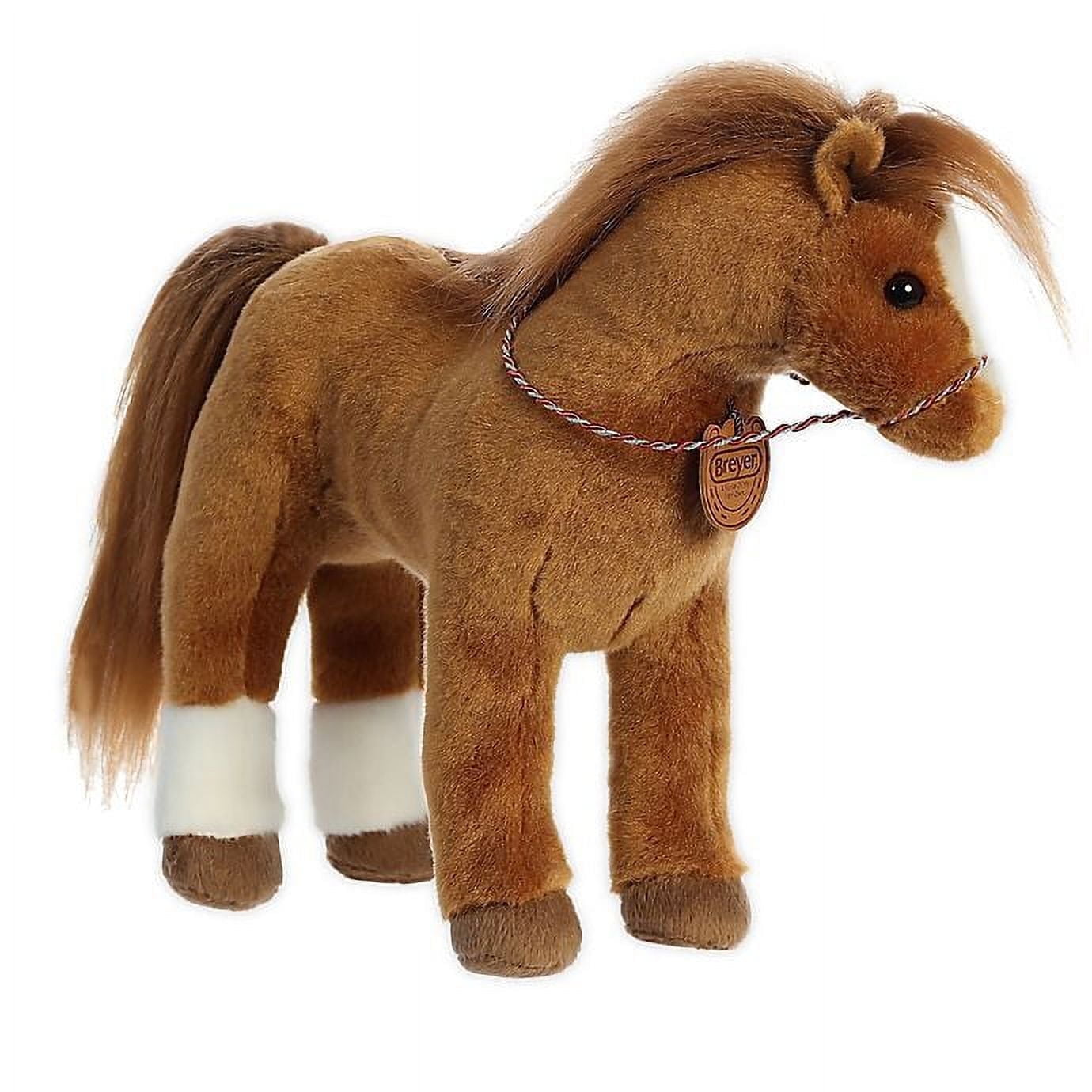 Aurora - Large Brown Breyer - Showstoppers - 13\" Quarter Horse - Exquisite Stuffed Animal