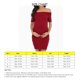 thumbnail image 5 of Vestidos de maternidad con hombros descubiertos, manga corta, Color puro, suaves, cómodos, ajustados a la moda, vestidos de mujer para uso diario, 5 of 6