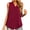 Wine womens tops summer, variant on USSUMA Womens Tops Dressy Casual Summer Womens Tank Tops Loose Fit Summer Tops Casual Sleeveless Shirts V Neck Flowy Camisole Solid Color Tunic Blouses