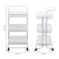 thumbnail image 2 of Carrito Organizador Movil Trendy Blanco Mundo In Mueble, 2 of 9