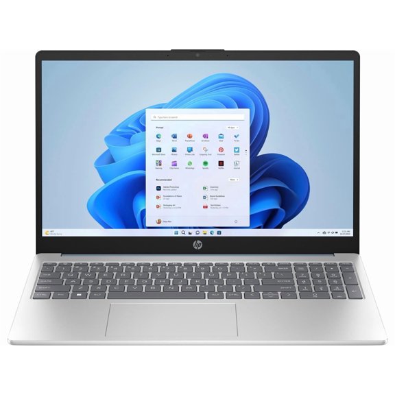 HP 15-fc0035tg Notebook (TOUCHSCREEN) AMD Athlon Silver 7120U 8GB AMD Radeon 256GB SSD 15.6-inch HD Touchscreen Display Windows 11 Home 64-Bit