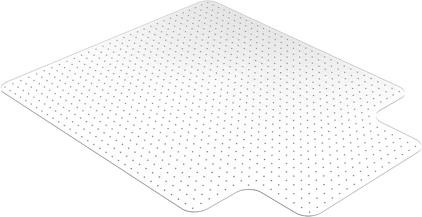 AiBOB Chair Mat for Low Pile Carpet Floors, Flat Without Curling, 36 X 48  in, Office Carpeted Floor Mats for Computer Chairs Desk