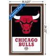thumbnail image 2 of NBA Chicago Bulls - Logo 21 Wall Poster, 22.375" x 34" Framed, 2 of 4