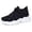 Black, variant on Women's Non Gym Workout Shoes, Lightweight Breathable Tennis Shoes, Mesh Walking Sneakers