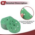 thumbnail image 3 of Unique Bargains 50 Pcs Car Wood Sanding Discs Smoothing Hook & Loop Sandpaper for Woodworking, Automotive Refinishing 5.91" 7 Hole 2000 Grit Green Zirconia Alumina, 3 of 6
