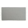 thumbnail image 4 of Kafthan, Calista Turkish Beach & Pool Towels, 100% Turkish Cotton, Soft, Gray, 35"x67", 4 of 5
