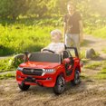 thumbnail image 2 of Qaba Voiture Électrique 12 V pour Enfants, Voiture Électrique pour Enfants Toyota sous Licence avec Télécommande, Jouet à Chevaucher pour Tout-Petits, Rouge, 2 of 9