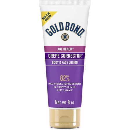 Gold Bond Age Renew Crepe Corrector Body Lotion, Replenishing & Smoothing Formula, 8 oz.
