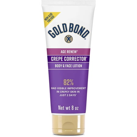 Gold Bond Age Renew Crepe Corrector Body Lotion, Replenishing & Smoothing Formula, 8 oz.