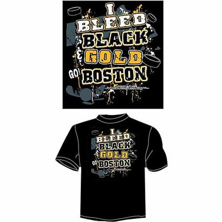 Boston Hockey "i Bleed Black & Gold - Go