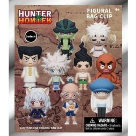 3D Figural Foam Bag Clip Hunter x Hunter Series 4 Mystery Pack (1 RANDOM Figure)
