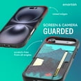 thumbnail image 4 of Smartish® iPhone 17 Thin Wallet Case - Wallet Slayer Vol. 2 [Slim + Protective] Credit Card Holder w/ Kickstand - Drop Tested Hidden Card Slot Cover For Apple iPhone 17 Thin - Moving Mountains, 4 of 9