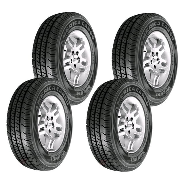 PAQUETE DE 4 LLANTAS 205/70 R15 TORNEL AMERICA CARGO (REFORZADA) 106S