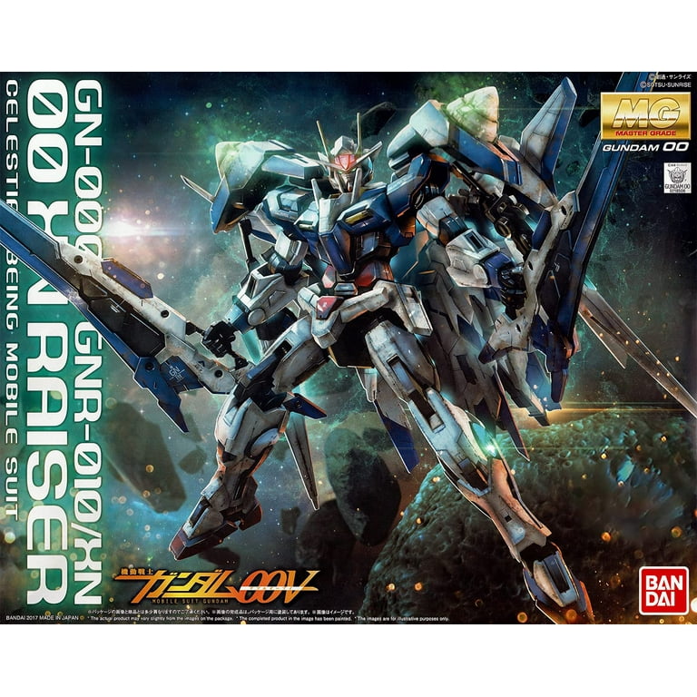 Bandai 1-100 Scale Mobile Suit Gundam Xn Raiser 00V Model Kit