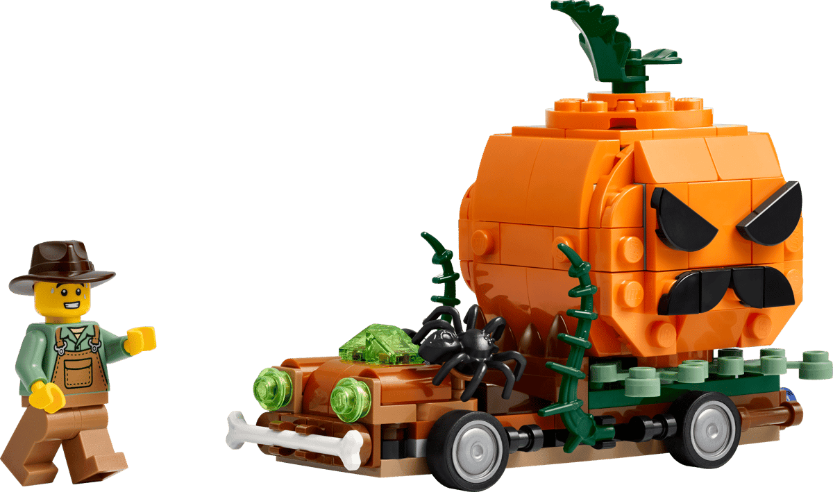 LEGO Iconic Jack-O'-Lantern Pickup Truck 40822