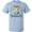 AE-Light Blue, variant on Inktastic Happy Hanukkah Dreidel and Laurels T-Shirt