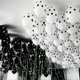 thumbnail image 4 of 100 globos de látex de 12 pulgadas, globos de lunares negros para decoración de globos de boda con globos de cumpleaños (negro), 4 of 4