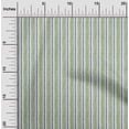 thumbnail image 2 of oneOone Cotton Poplin Pear Green Fabric Stripes Craft Projects Decor Fabric Printed By The Yard 56 Inch Wide, 2 of 5
