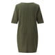 thumbnail image 5 of Gibobby Playera&nbsp;Moda Tops Camiseta para mujerSolid DailyLoose Fashion Top（Verdinegro， XXL), 5 of 5