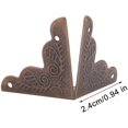 thumbnail image 3 of 12 pcs Decorative Corner Protectors for Metal Jewelry Box Gift Case(Bronze), 3 of 5