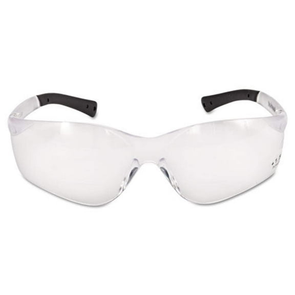 MCR Safety BearKat Magnifier Eyewear Ultraviolet Protection - Polycarbonate Lens - Clear, Black - 1 Each