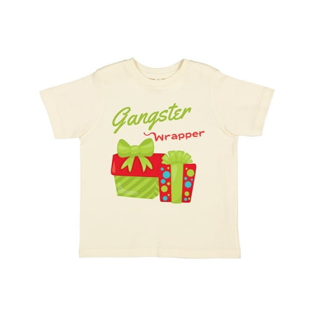 

Inktastic Gangster Wrapper Red and Green Gifts Gift Toddler Boy or Toddler Girl T-Shirt